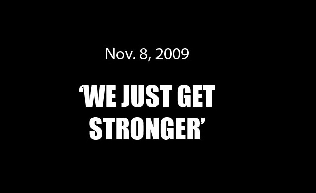 We Just Get Stronger
